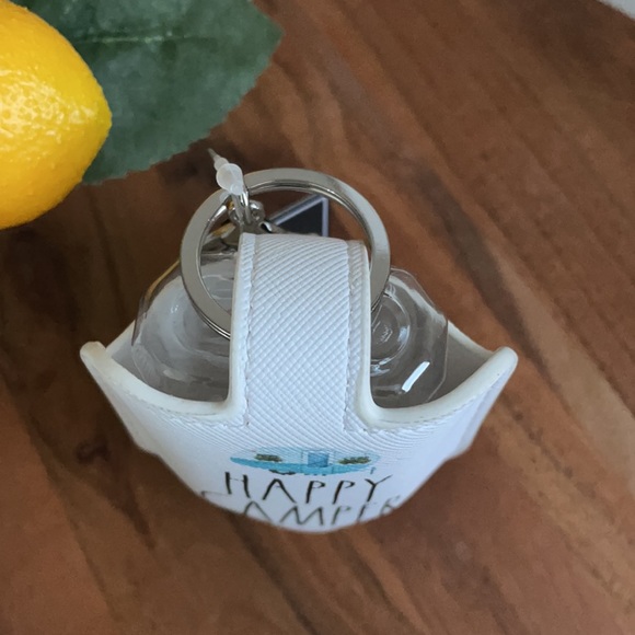 ❗️2/$22❗️ RAE DUNN HAPPY CAMPER HAND SANITIZER HOLDER BOTTLE - Picture 2 of 6